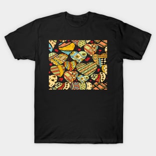 Colorful Hearts T-Shirt